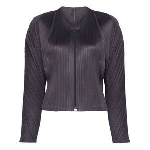 Pleats Please Blue Jackets - Bomber Jackets Women